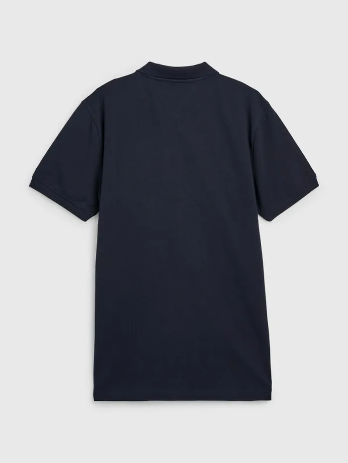 Tommy Hilfiger Mono Flag Polo Desert Sky Mens Polo Shirts Sale