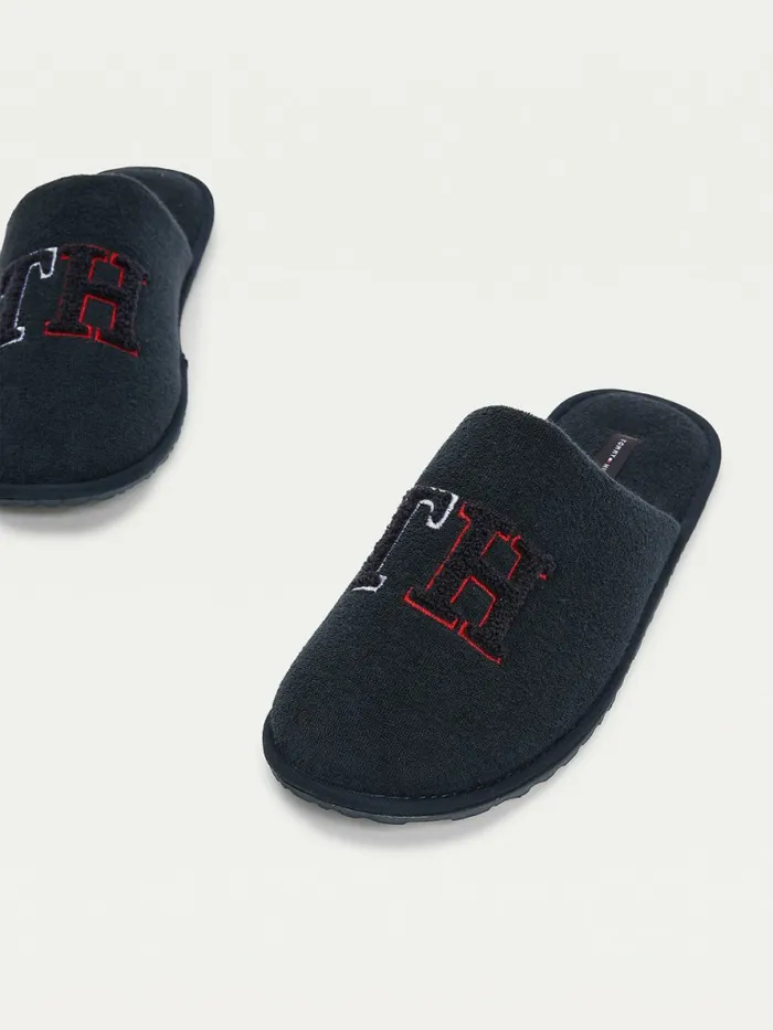 Tommy Hilfiger Monogram Home Slippers Desert Sky Mens Casual Shoes Gift for Friend