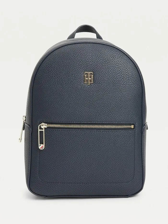 Tommy Hilfiger Monogram Plaque Backpack Desert Sky Womens Bags Gift 4 You