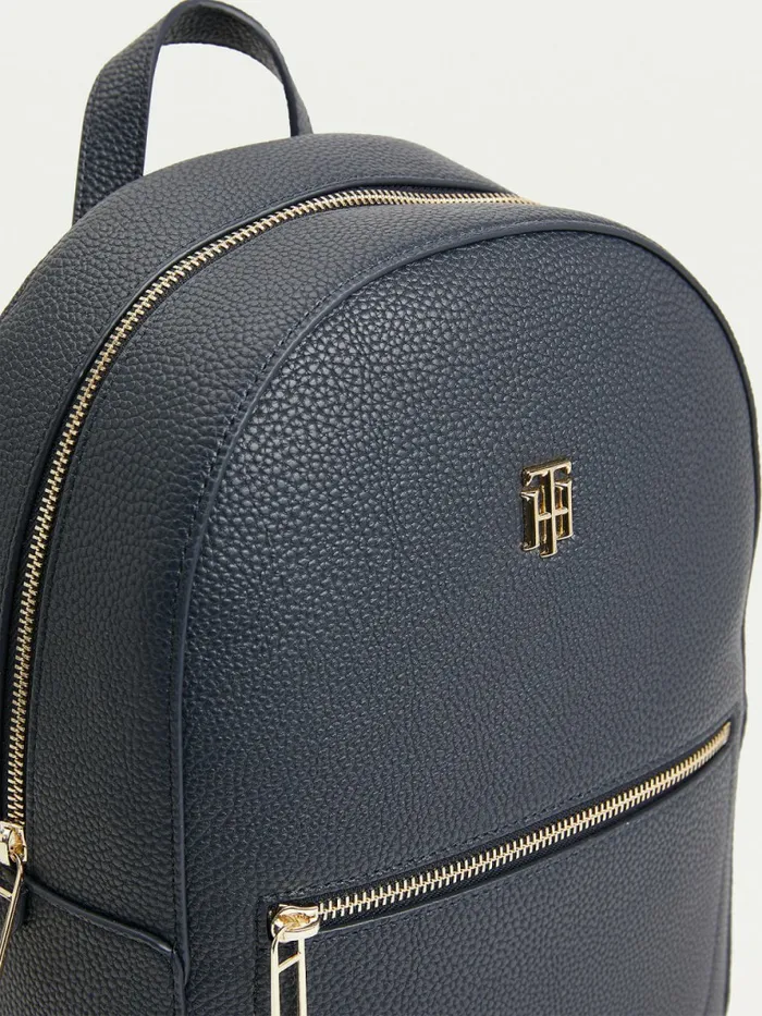 Tommy Hilfiger Monogram Plaque Backpack Desert Sky Womens Bags Gift 4 You