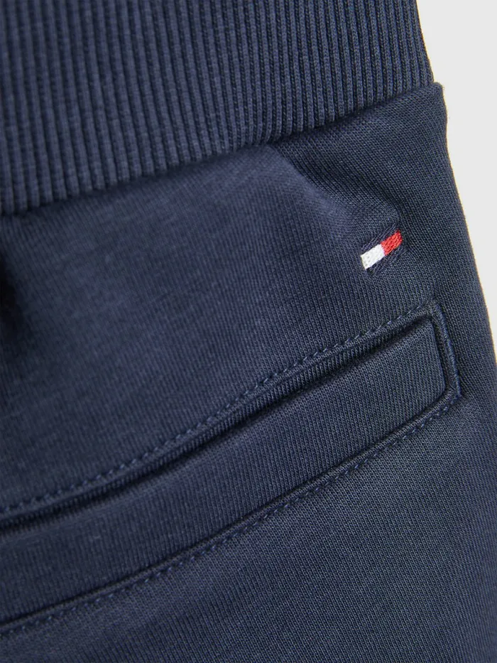 Tommy Hilfiger Multi Logo Drawstring Sweat Shorts Twilight Navy Boys Trousers and Shorts On Sale