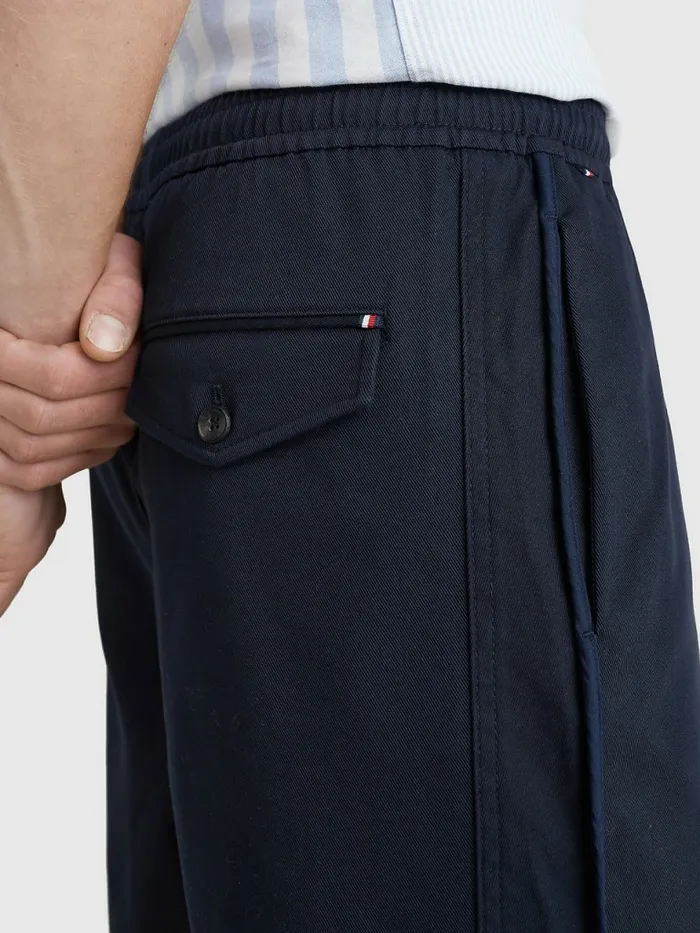 Tommy Hilfiger Murray Wide Fit Twill Shorts Desert Sky Mens Shorts On Sale