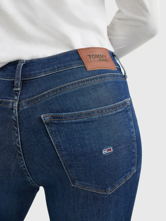 Tommy Hilfiger Nora Mid Rise Skinny Jeans Denim Dark Womens Jeans Gift 4 You