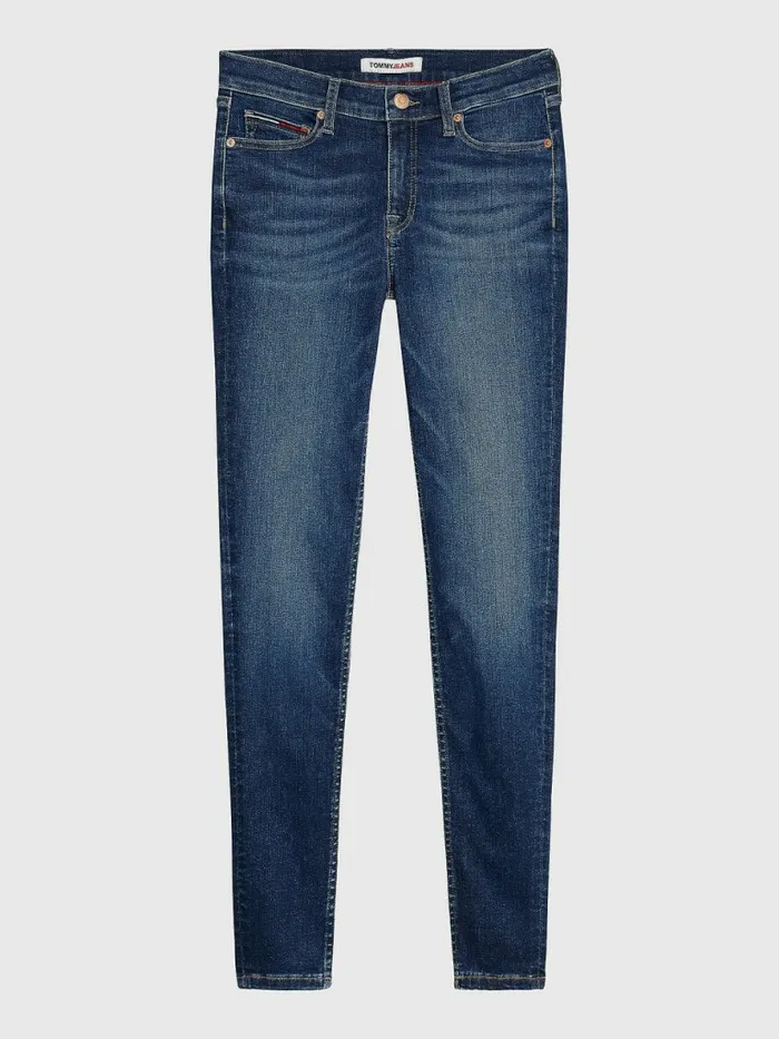 Tommy Hilfiger Nora Mid Rise Skinny Jeans Denim Dark Womens Jeans Gift 4 You