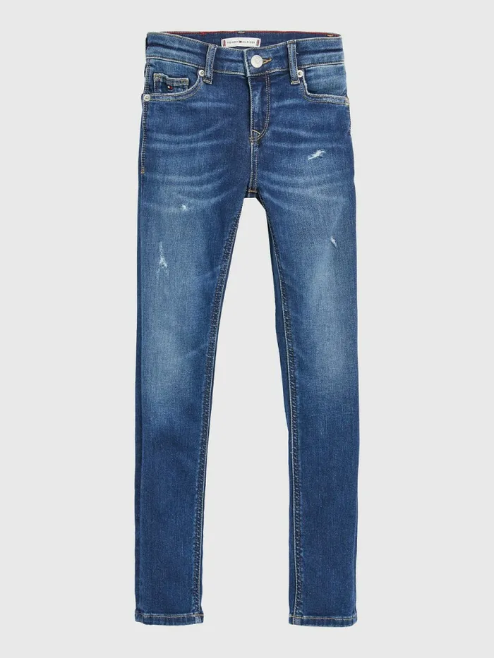 Tommy Hilfiger Nora Skinny Distressed Jeans Worninblue Girls Jeans Gift Ideas Tommy Hilfiger Nora Skinny Distressed Jeans Worninblue Girls Jeans Gift Ideas