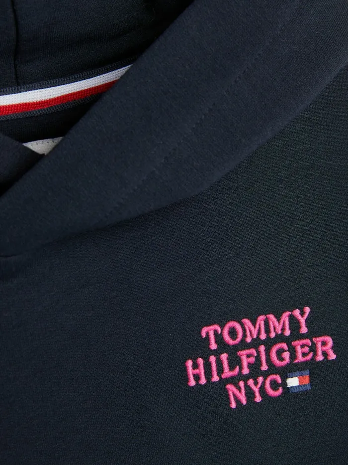 Tommy Hilfiger Nyc Logo Hoody Desert Sky Girls Sweatshirts and Hoodies Gift 4 You
