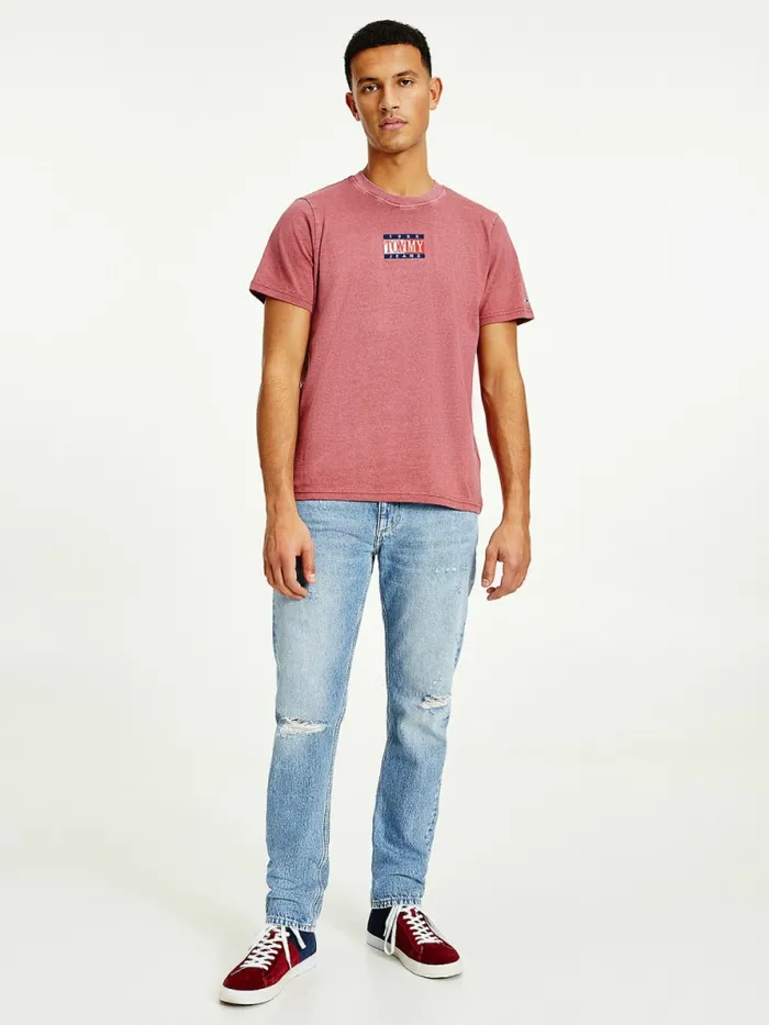 Tommy Hilfiger Organic Cotton TShirt Bing Cherry Mens TShirts Gift Ideas