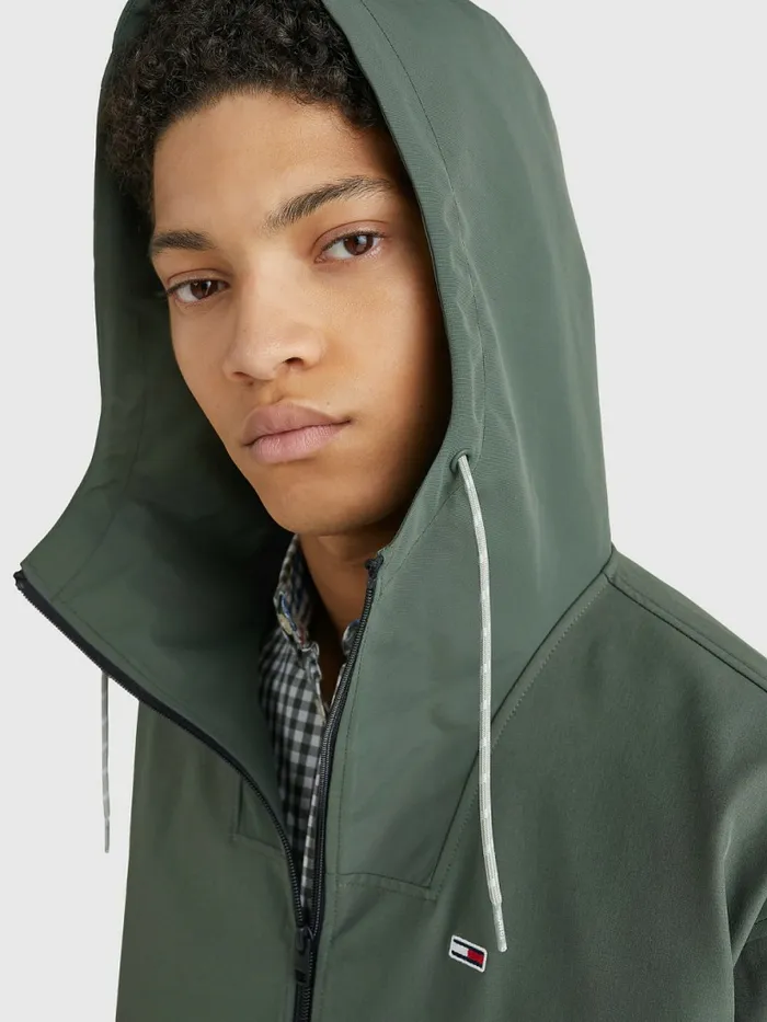 Tommy Hilfiger Oversized ZipThru Hoody Avalon Green Mens Sweatshirts and Hoodies Gift 4 You
