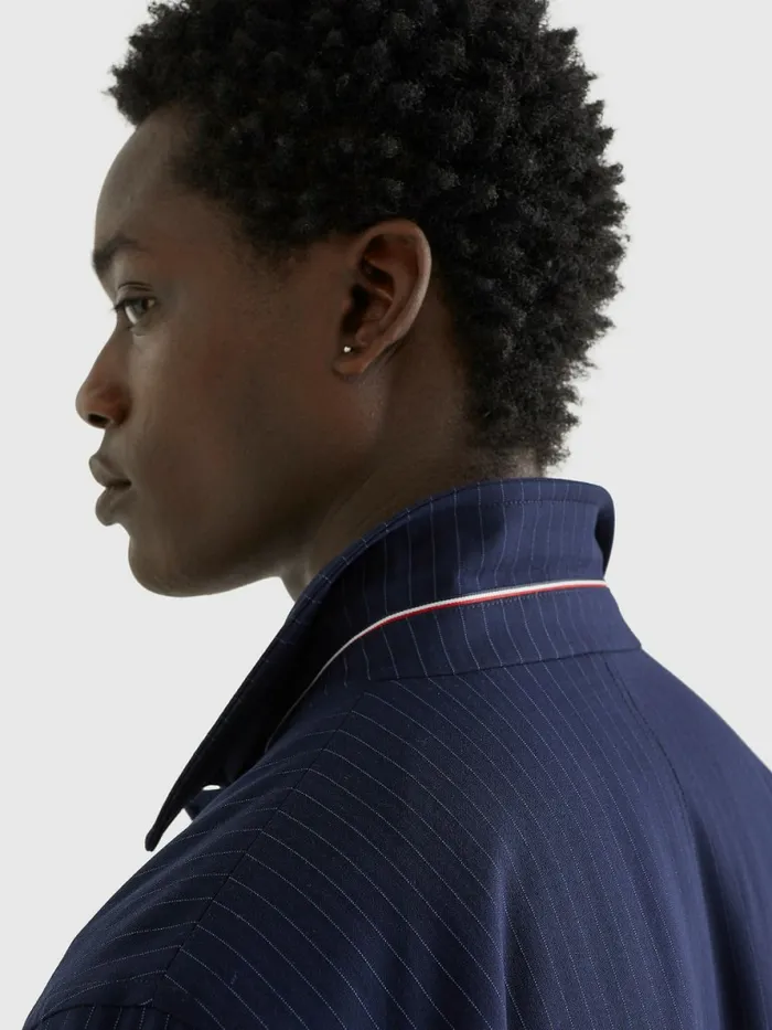 Tommy Hilfiger Padded Slim Fit Work Jacket Blue Mens Coats and Jackets Gift Ideas