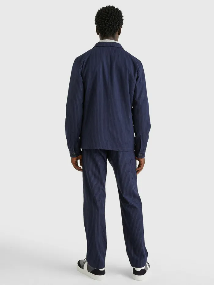 Tommy Hilfiger Padded Slim Fit Work Jacket Blue Mens Coats and Jackets Gift Ideas