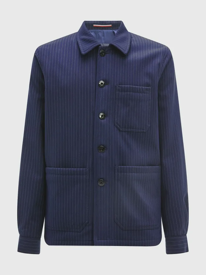 Tommy Hilfiger Padded Slim Fit Work Jacket Blue Mens Coats and Jackets Gift Ideas