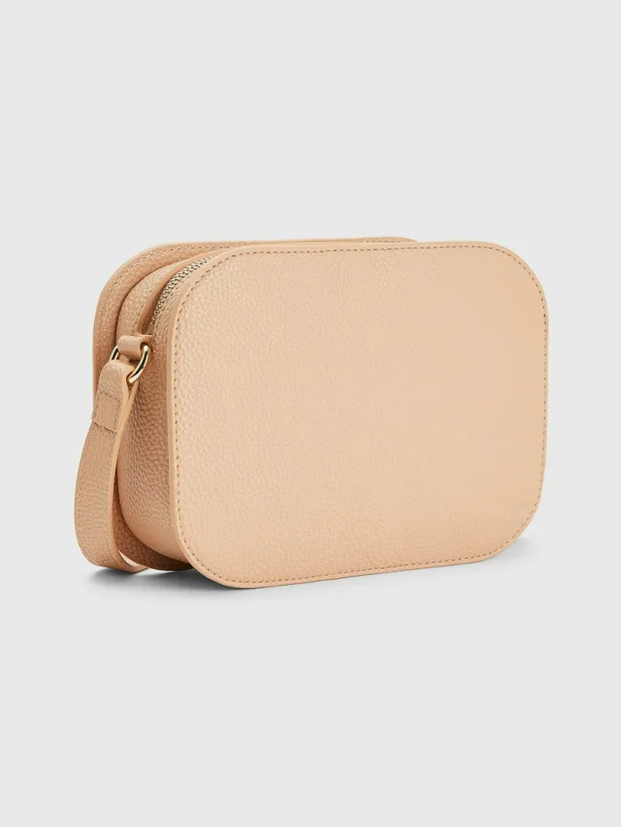 Tommy Hilfiger Pebble Grain Camera Bag Sandrift Womens Bags Casaul