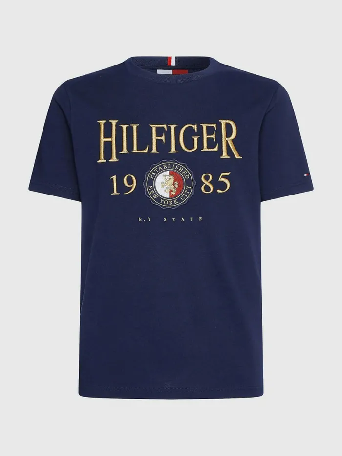 Tommy Hilfiger Plus Icons Relaxed Fit TShirt Desert Sky Mens Plus Size Clothing