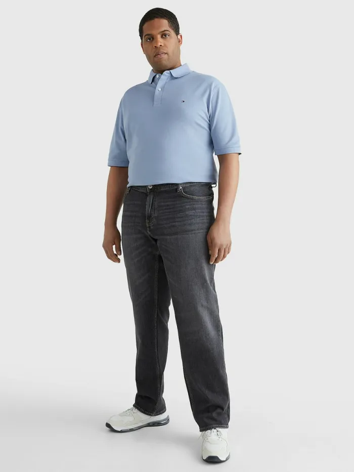 Tommy Hilfiger Plus Madison Straight Jeans Maple Grey Mens Plus Size Clothing Gift Ideas