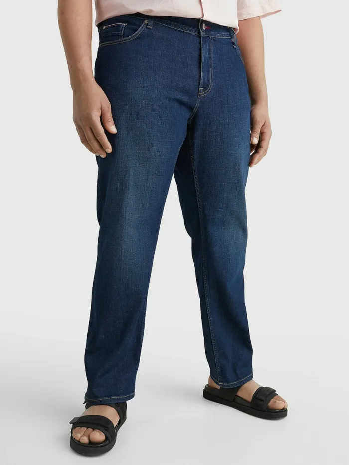 Tommy Hilfiger Plus Madison Straight Jeans Oak Indigo Mens Jeans On Sale