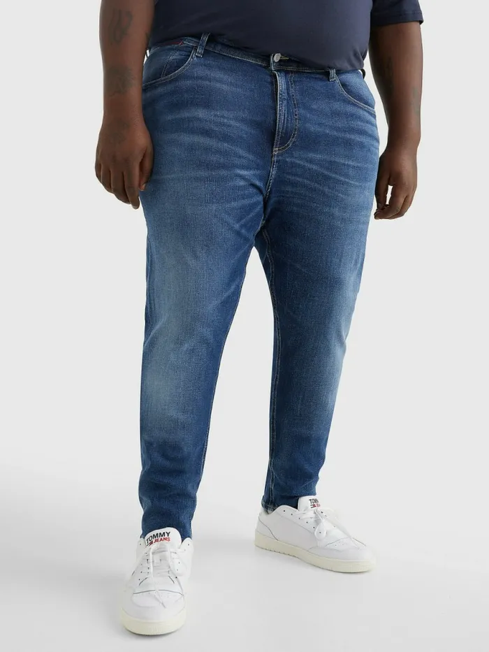 Tommy Hilfiger Plus Skinny Jeans Denim Dark Mens Jeans Online