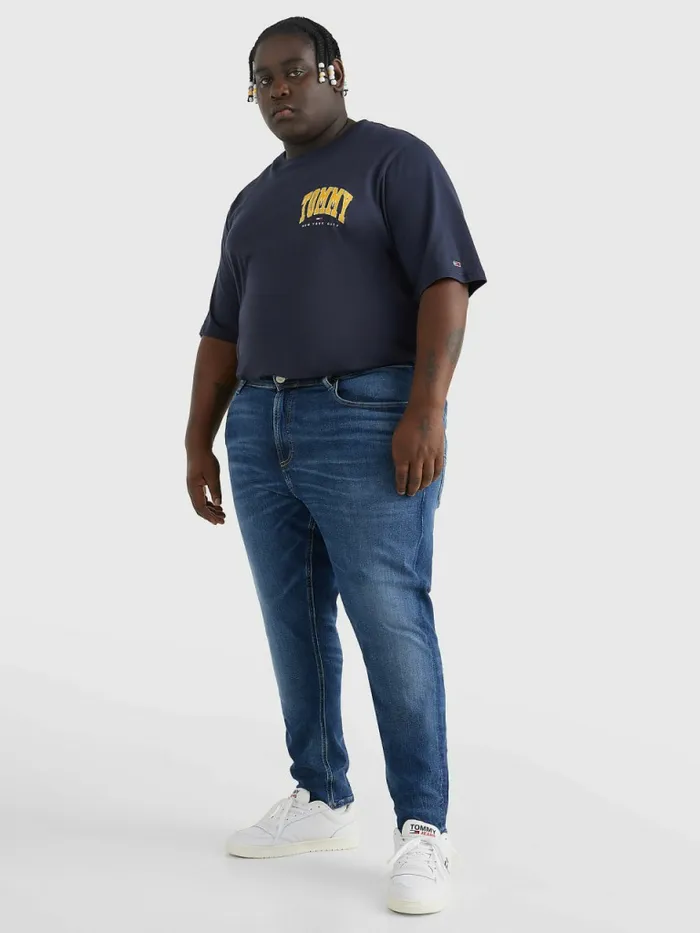 Tommy Hilfiger Plus Skinny Jeans Denim Dark Mens Jeans Online