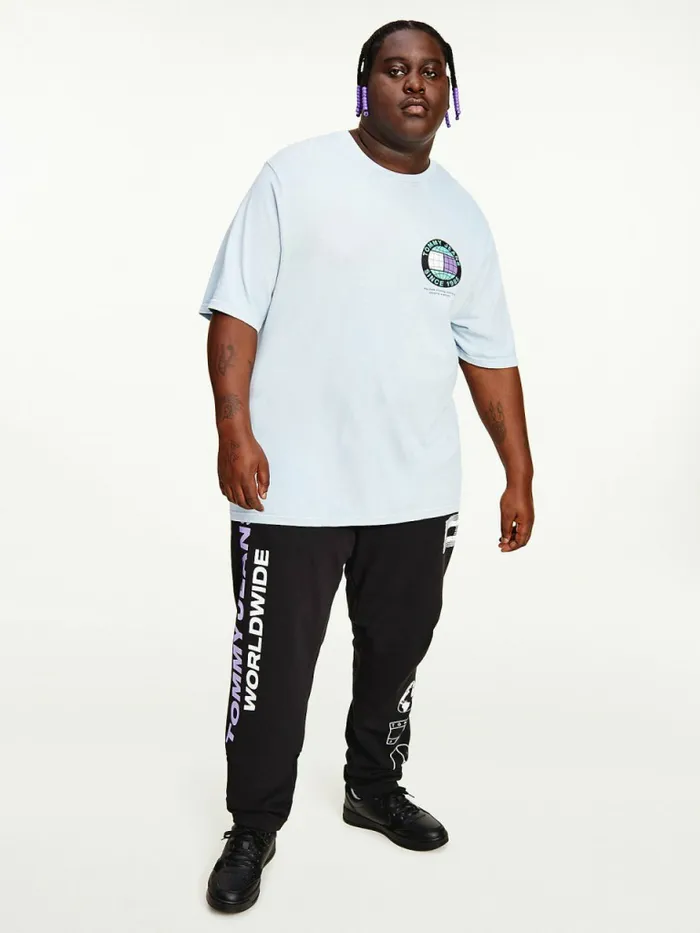Tommy Hilfiger Plus TieDye Graphic TShirt Cloudy Multi Mens Plus Size Clothing Tommy Hilfiger Plus TieDye Graphic TShirt Cloudy Multi Mens Plus Size Clothing