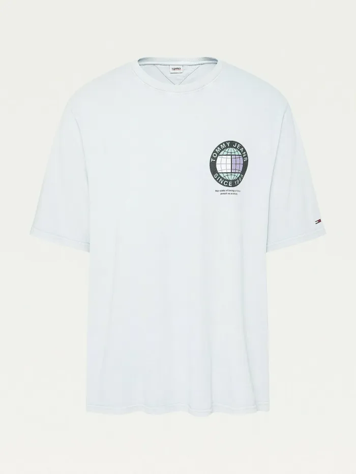 Tommy Hilfiger Plus TieDye Graphic TShirt Cloudy Multi Mens TShirts For Sale