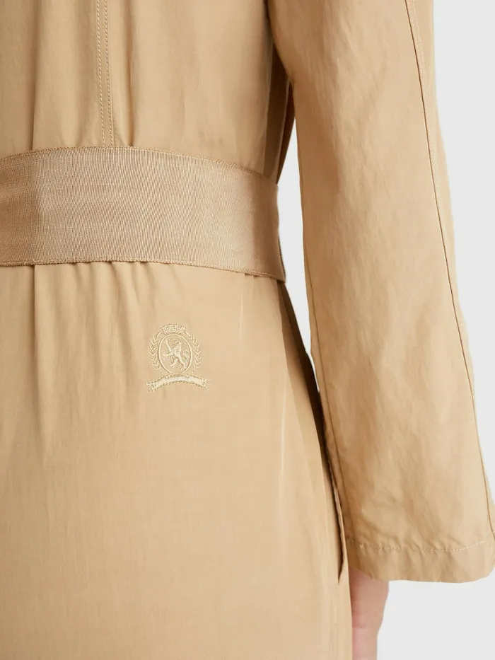 Tommy Hilfiger Prep Belted Jumpsuit Desert Womens Dresses and Jumpsuits Popular
