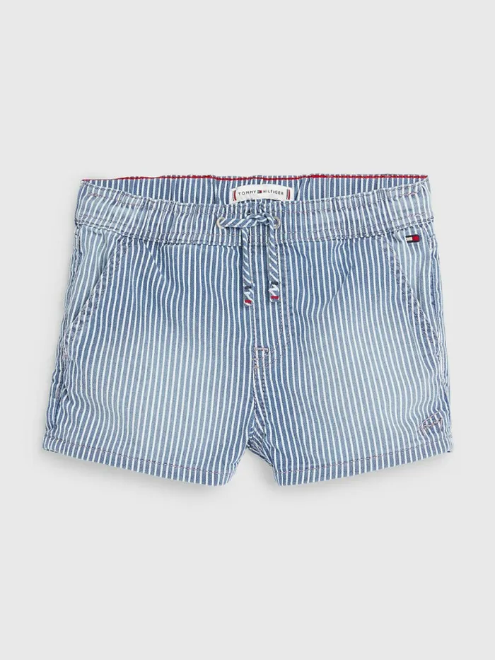 Tommy Hilfiger PullOn Pinstripe Denim Shorts Pinstripe Girls Trousers Shorts and Skirts Sale Tommy Hilfiger PullOn Pinstripe Denim Shorts Pinstripe Girls Trousers Shorts and Skirts Sale
