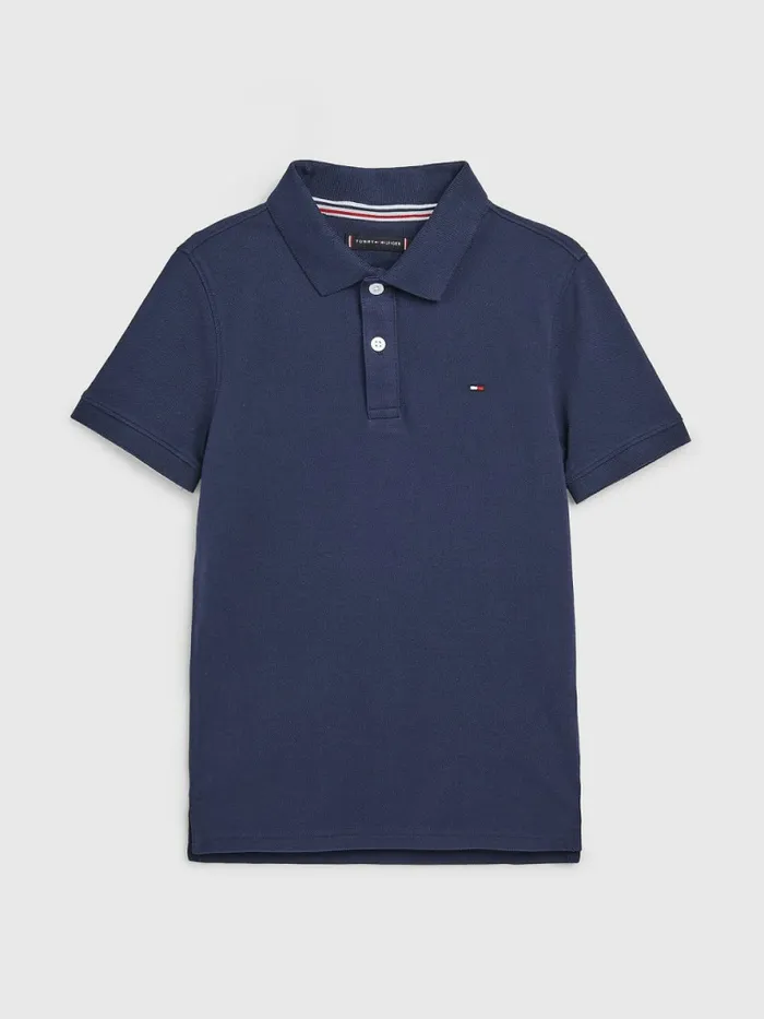Tommy Hilfiger Pure Organic Cotton Polo Twilight Navy Boys TShirts and Polos Online Tommy Hilfiger Pure Organic Cotton Polo Twilight Navy Boys TShirts and Polos Online