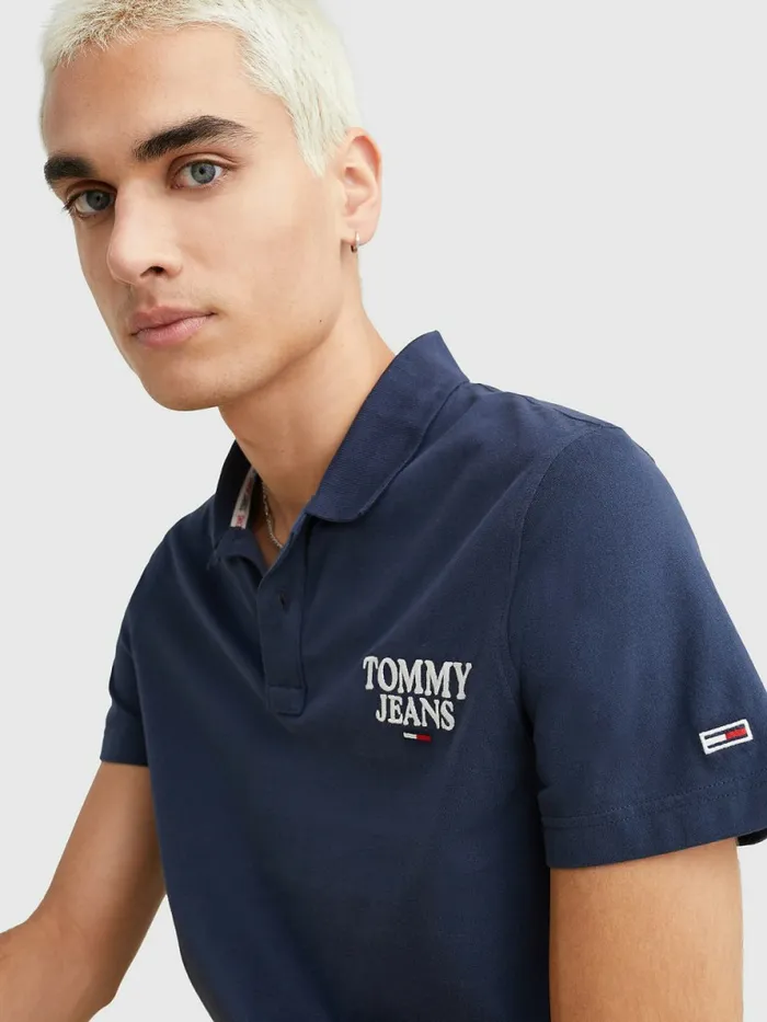 Tommy Hilfiger Regular Fit Jersey Polo Twilight Navy Mens Polo Shirts Near Me