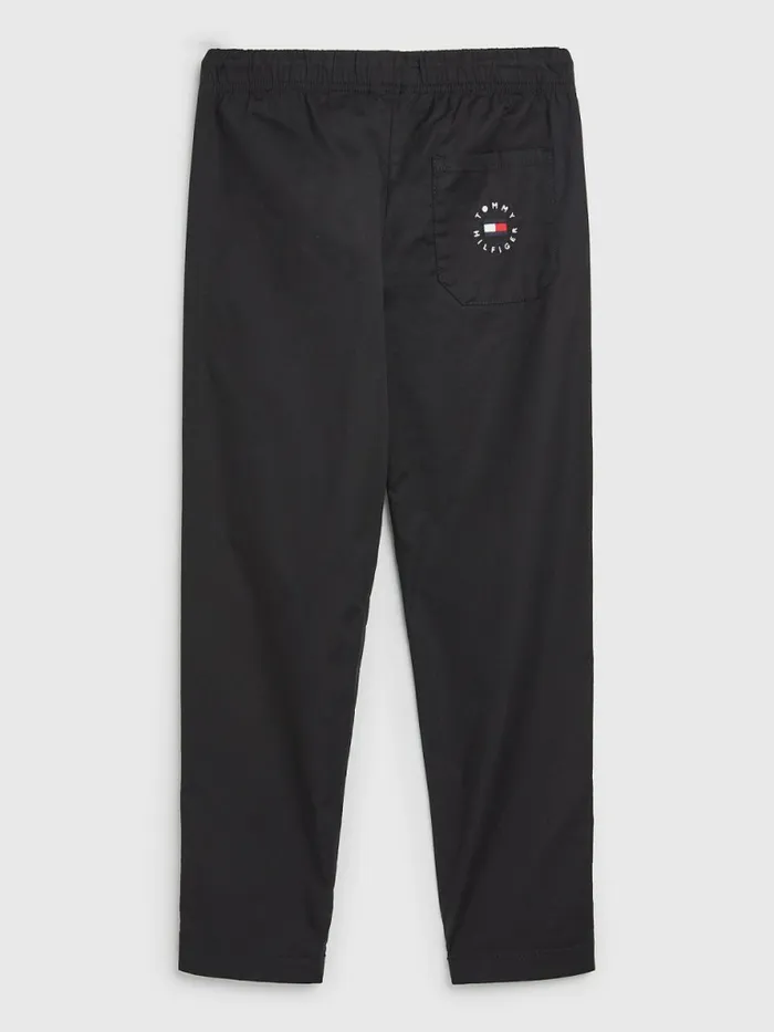 Tommy Hilfiger Ripstop Heritage PullOn Trousers Black Boys Trousers and Shorts Popular