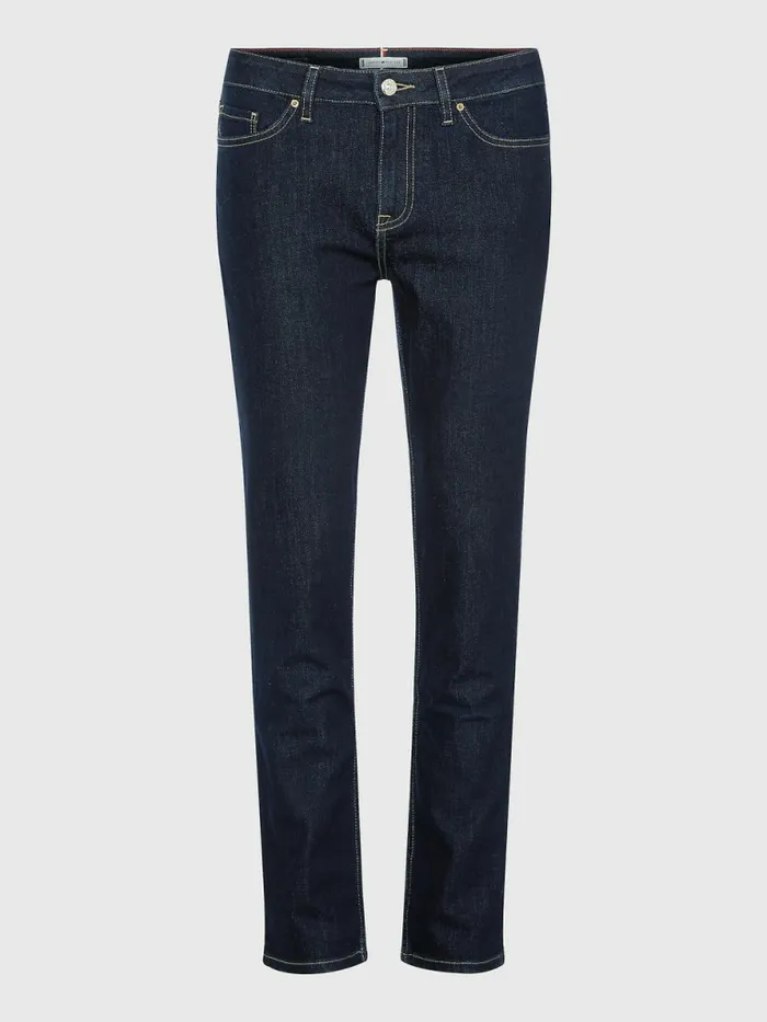 Tommy Hilfiger Rome Heritage Straight Leg Jeans Chrissy Womens Jeans Fashion