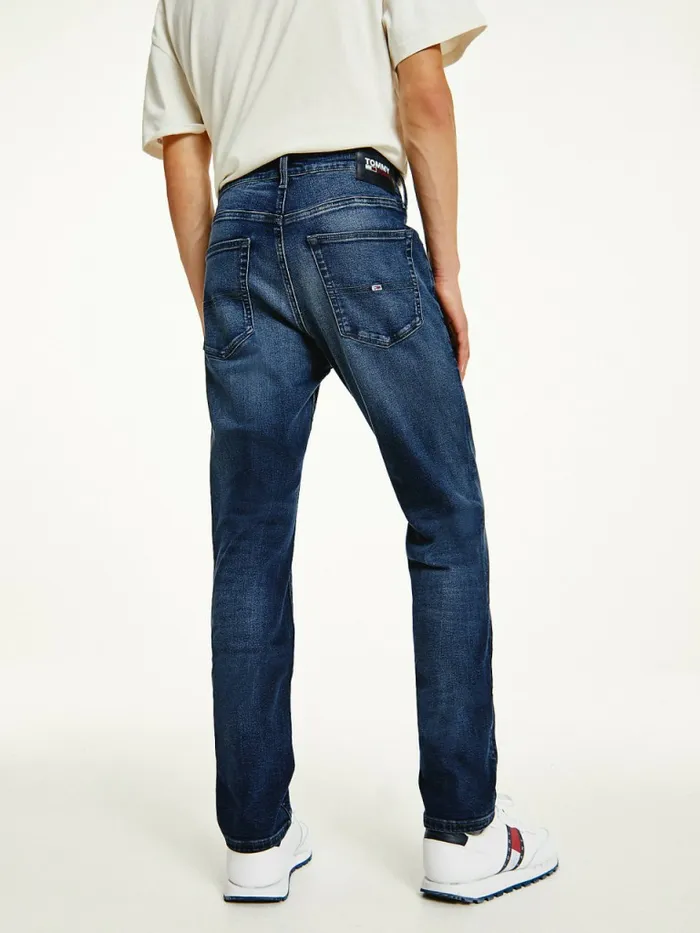 Tommy Hilfiger Scanton Slim Faded Jeans Denim Dark Mens Jeans Online