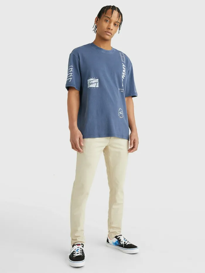 Tommy Hilfiger Scanton Slim Fit Chinos Savannah Sand Mens Trousers