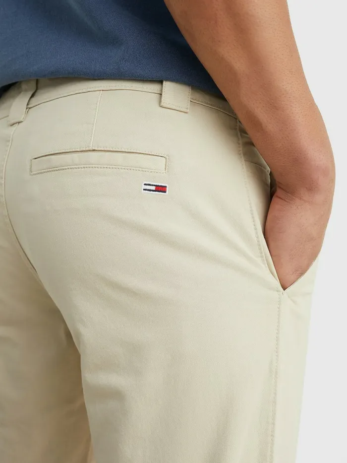 Tommy Hilfiger Scanton Slim Fit Chinos Savannah Sand Mens Trousers