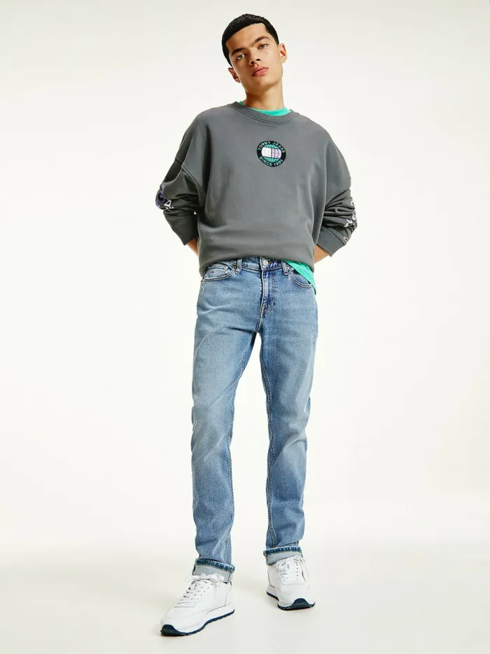 Tommy Hilfiger Scanton Slim Recycled Jeans Denim Light Mens Jeans Gift 4 You