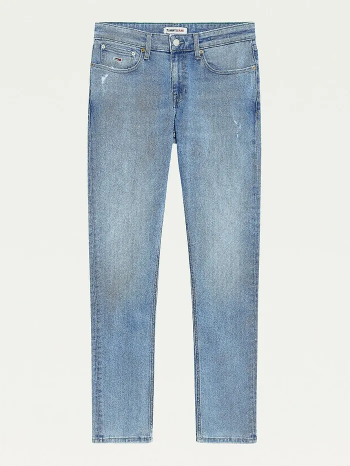 Tommy Hilfiger Scanton Slim Recycled Jeans Denim Light Mens Jeans Gift 4 You