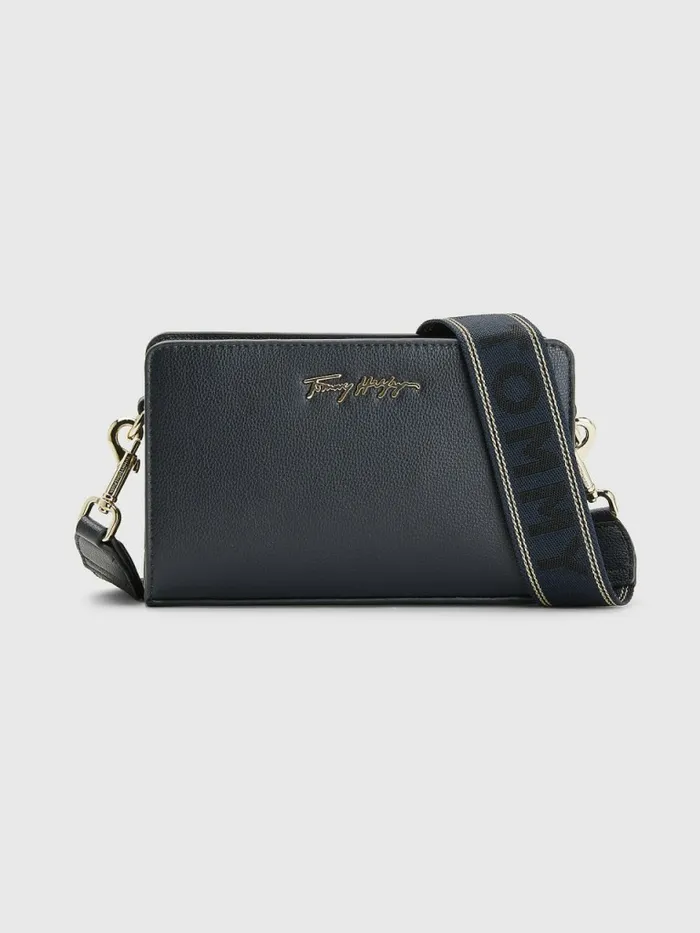 Tommy Hilfiger Signature Camera Bag Desert Sky Womens Bags Gift Ideas