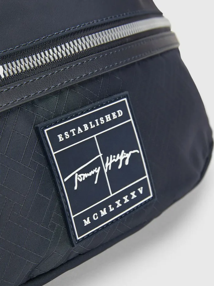 Tommy Hilfiger Signature Logo Crossbody Bag Desert Sky Flag Monogram Mens Bags Gift Ideas
