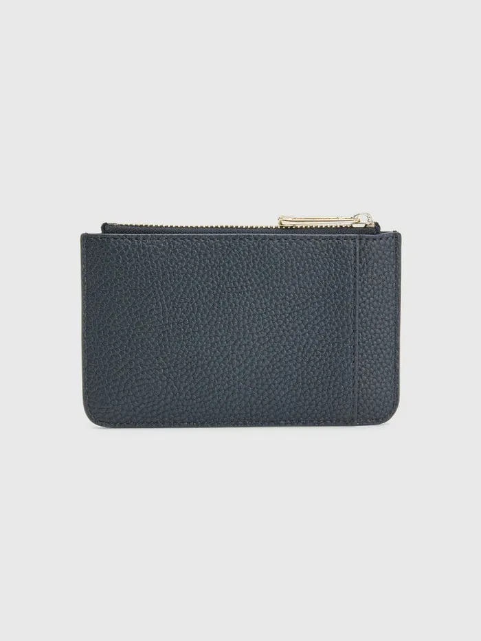 Tommy Hilfiger Signature Monogram Card Holder Navy Corporate Womens Wallets and Keyrings Gift 4 You