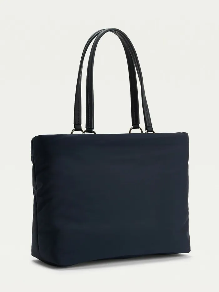 Tommy Hilfiger Signature Monogram Tote Bag Desert Sky Womens Bags Gift Ideas