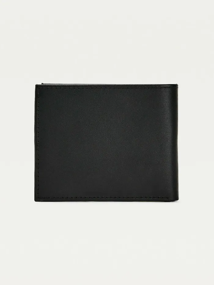 Tommy Hilfiger Signature Small Card Wallet Black Mens Wallets and Card Holders Near Me