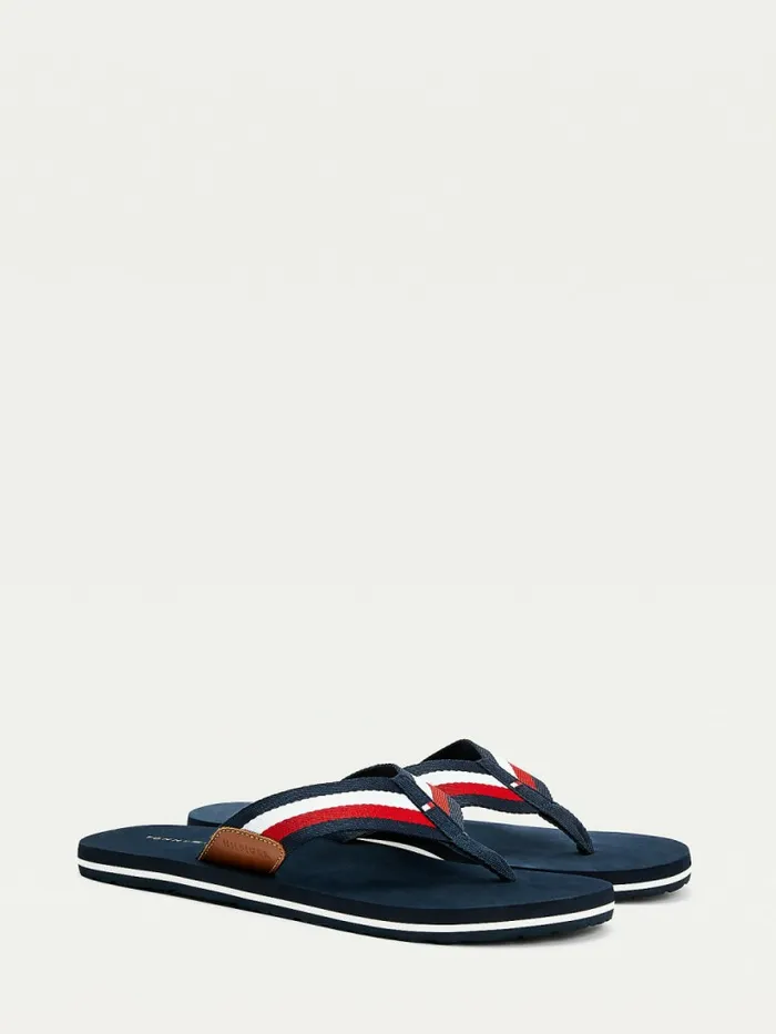Tommy Hilfiger Signature Tape FlipFlops Desert Sky Mens Sandals Sliders and Flip Flops Near Me Tommy Hilfiger Signature Tape FlipFlops Desert Sky Mens Sandals Sliders and Flip Flops Near Me