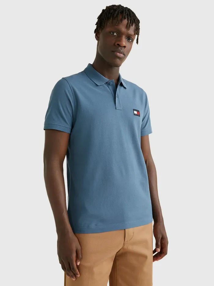 Tommy Hilfiger Signature Undercollar Slim Fit Polo Charcoal Blue Mens Polo Shirts Gift 4 You Tommy Hilfiger Signature Undercollar Slim Fit Polo Charcoal Blue Mens Polo Shirts Gift 4 You