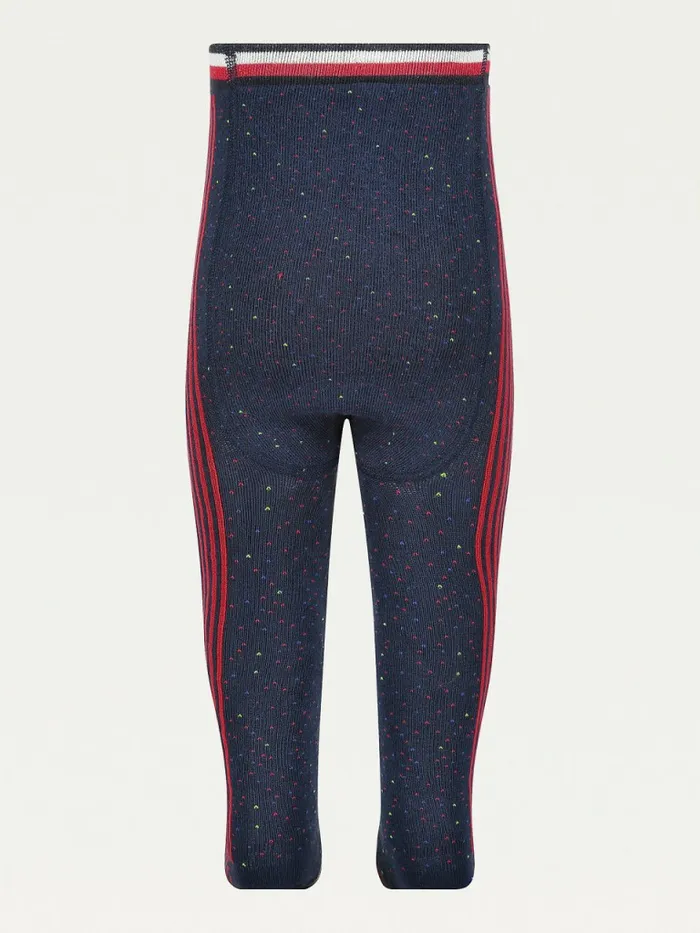 Tommy Hilfiger Signature Waist Stripe Tights Tommy Original Girls Underwear and Socks On Sale