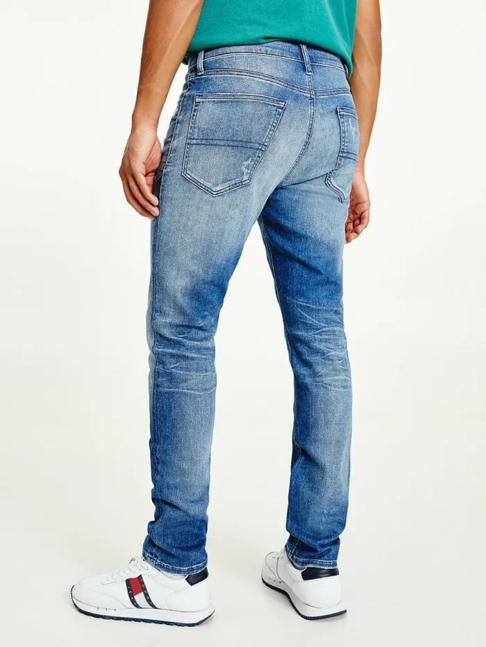 Tommy Hilfiger Simon Skinny Distressed Jeans Denim Medium Mens Jeans Gift 4 You