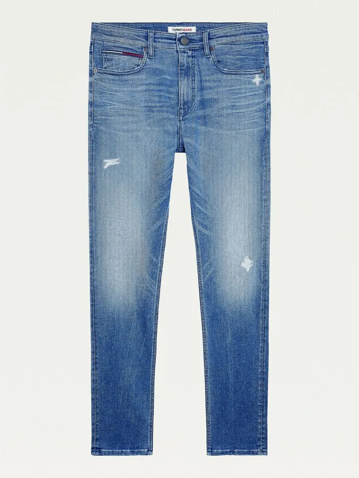 Tommy Hilfiger Simon Skinny Distressed Jeans Denim Medium Mens Jeans Gift 4 You