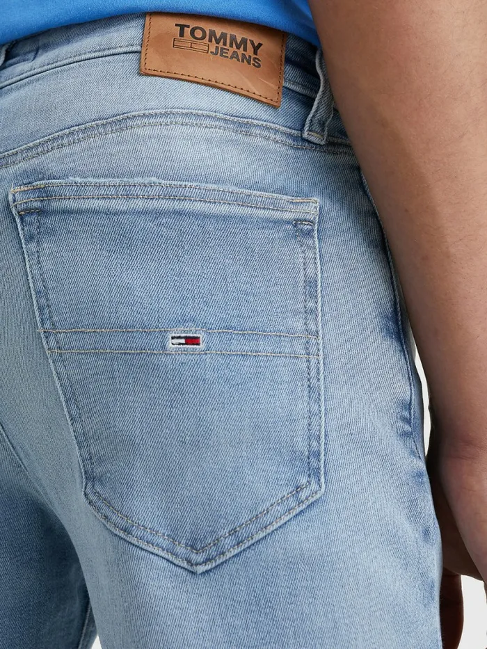 Tommy Hilfiger Simon Skinny Faded Jeans Denim Light Mens Jeans Popular