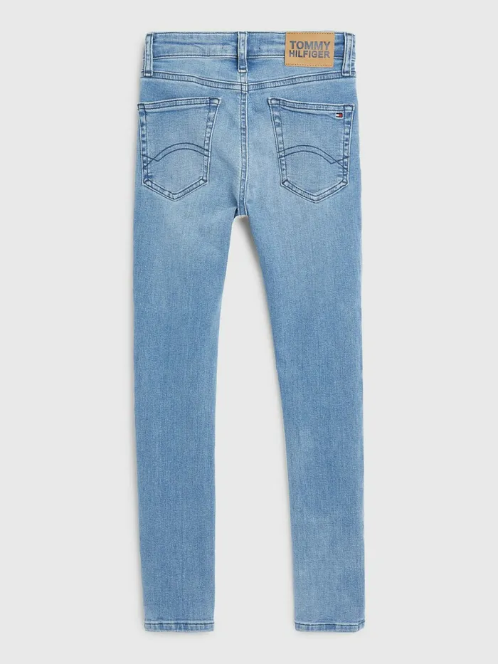 Tommy Hilfiger Simon Skinny Faded Jeans Lightusedstretch Boys Jeans Cheap On Sale
