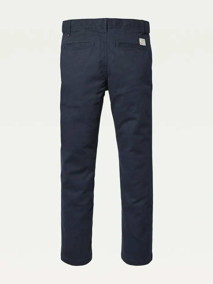 Tommy Hilfiger Slim Fit Chinos Sky Captain Girls Trousers Shorts and Skirts Online