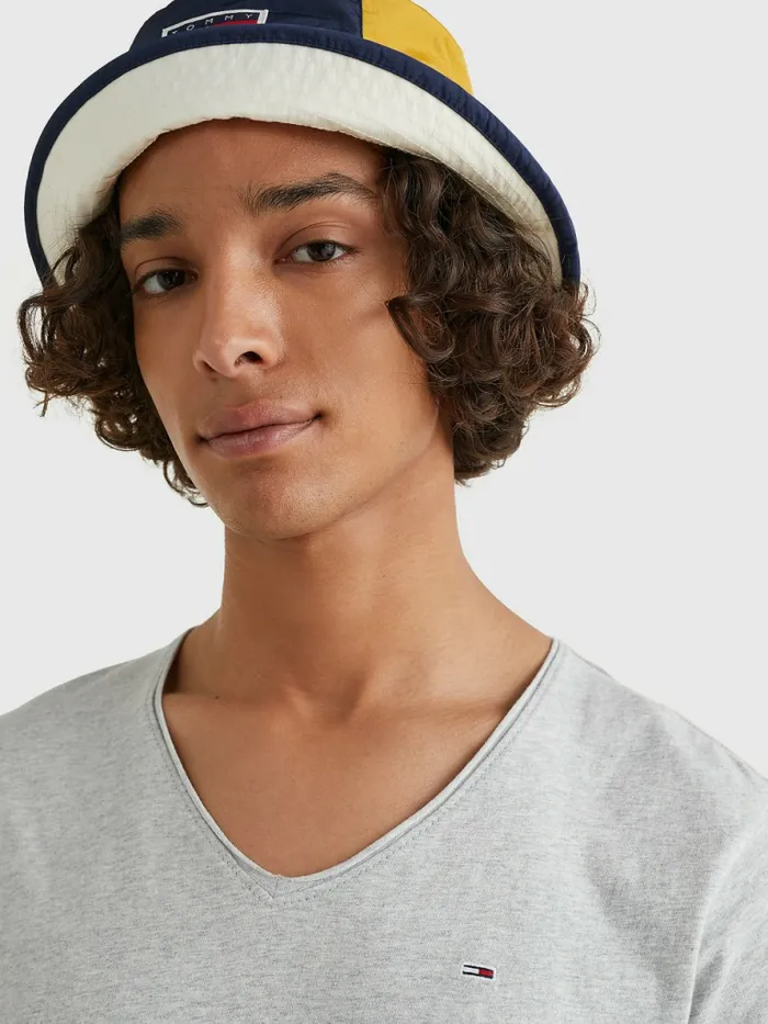 Tommy Hilfiger Slim Fit VNeck TShirt Lt Grey Htr Mens TShirts For Sale