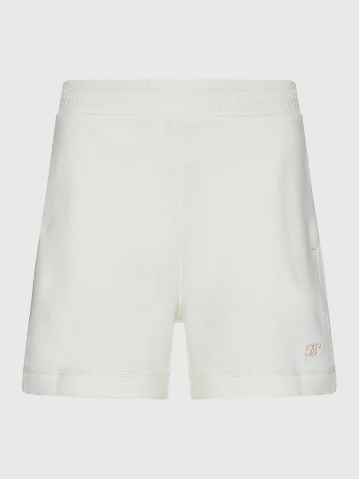 Tommy Hilfiger Slub Organic Cotton Terry Shorts Ecru Womens Shorts Near Me