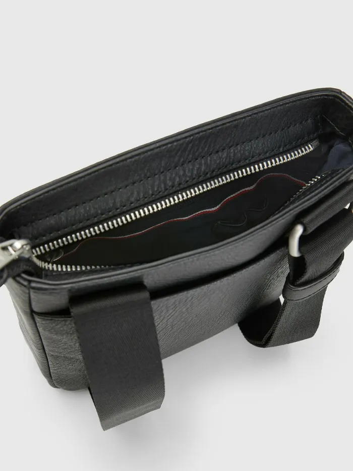 Tommy Hilfiger Small Crossover Bag Black Mens Bags For Sale